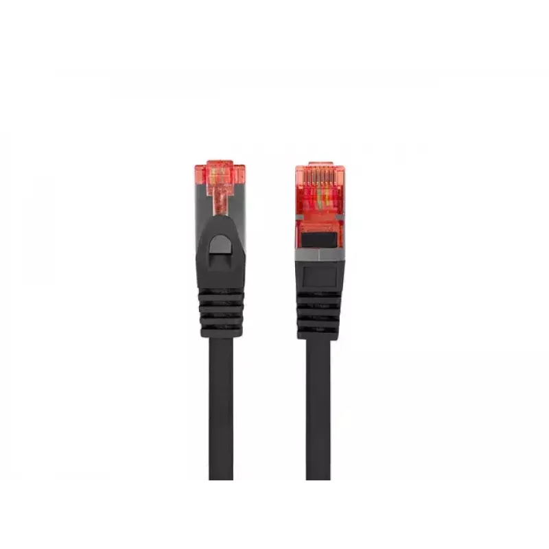Sieťový kábel Lanberg PCF6-10CU-0025-BK RJ-45 Cat6 0,25 m čierny