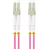 Optický kábel LANBERG FO-LULU-MD41-0150-VT 15 m OM4 LC/UPC - LC/UPC plný duplex