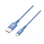 USB-C kábel TB AKTBXKUCMISI10N 1 m modrý, dátový a nabíjací kábel