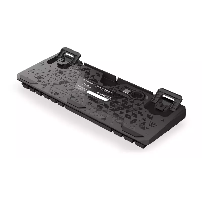 ENDORFY Thock 75% Wireless Red mechanická RGB LED klávesnica čierna