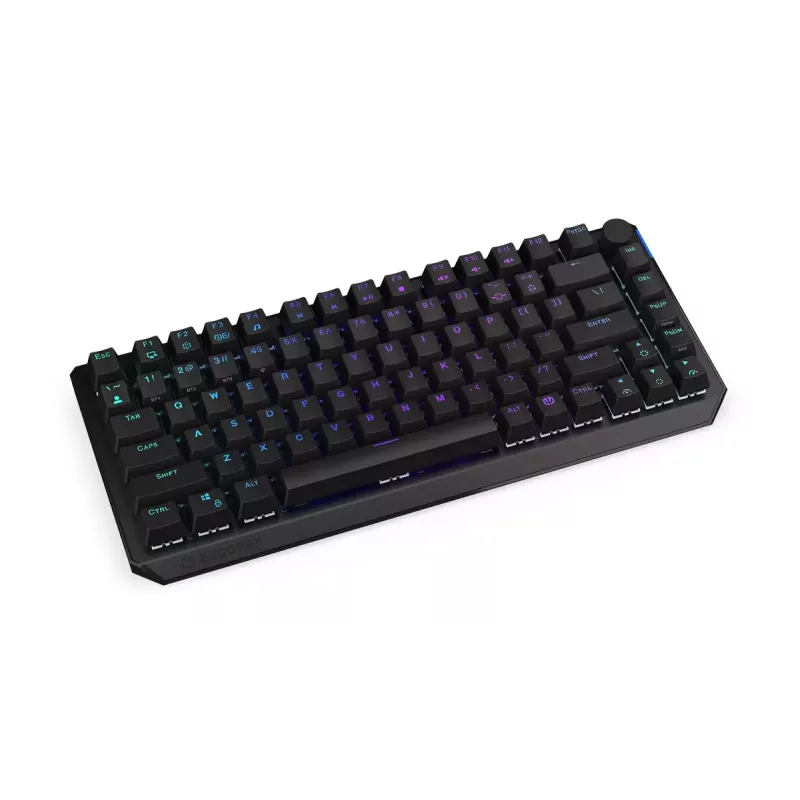 ENDORFY Thock 75% Wireless Red mechanická RGB LED klávesnica čierna