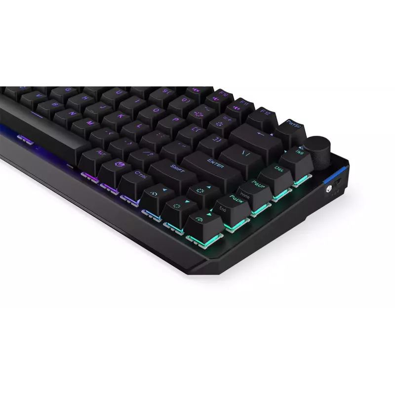 ENDORFY Thock 75% Wireless Red mechanická RGB LED klávesnica čierna