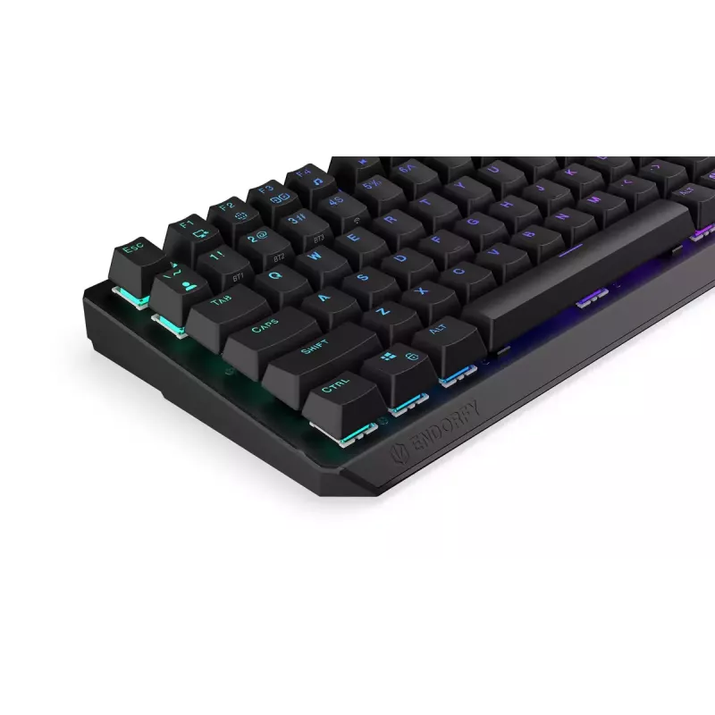 ENDORFY Thock 75% Wireless Red mechanická RGB LED klávesnica čierna