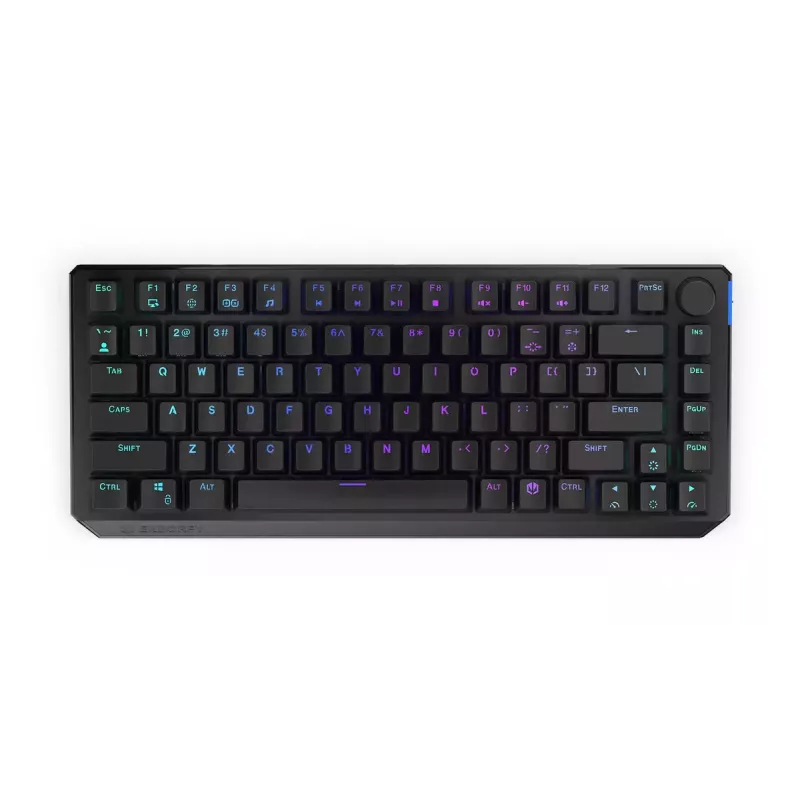ENDORFY Thock 75% Wireless Red mechanická RGB LED klávesnica čierna