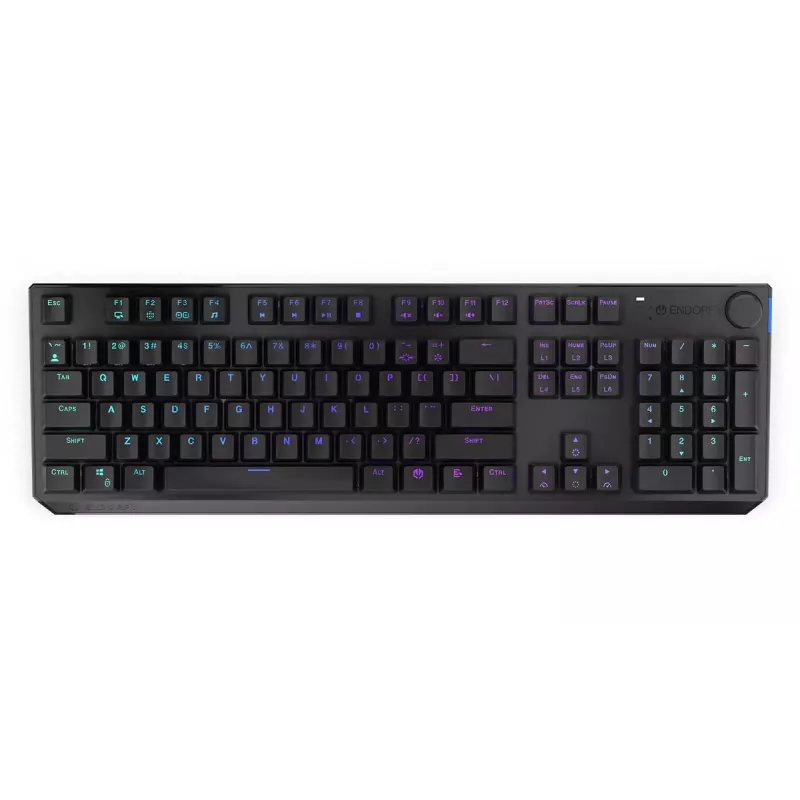 Herná klávesnica ENDORFY Thock RF Wireless USB mechanická RGB čierna