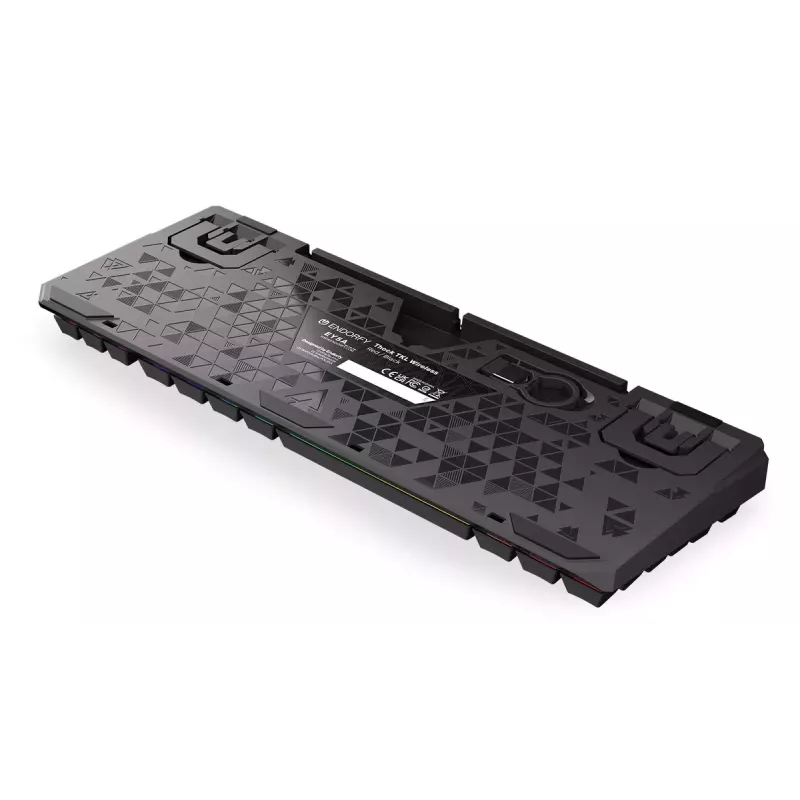 Klávesnica ENDORFY Thock TKL Wireless Red mechanická RGB LED 87 klávesov