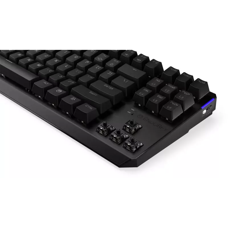 Klávesnica ENDORFY Thock TKL Wireless čierna mechanická RGB LED 87 klávesov