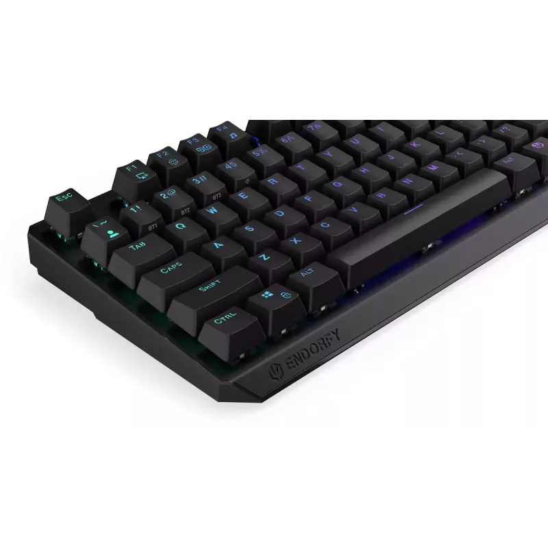 Klávesnica ENDORFY Thock TKL Wireless čierna mechanická RGB LED 87 klávesov