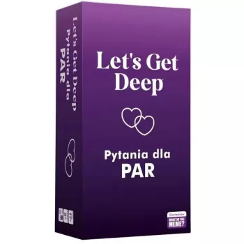 Spoločenská hra Epee Let's Get Deep – párty hra pre dospelých, konverzácia a sociálna interakcia