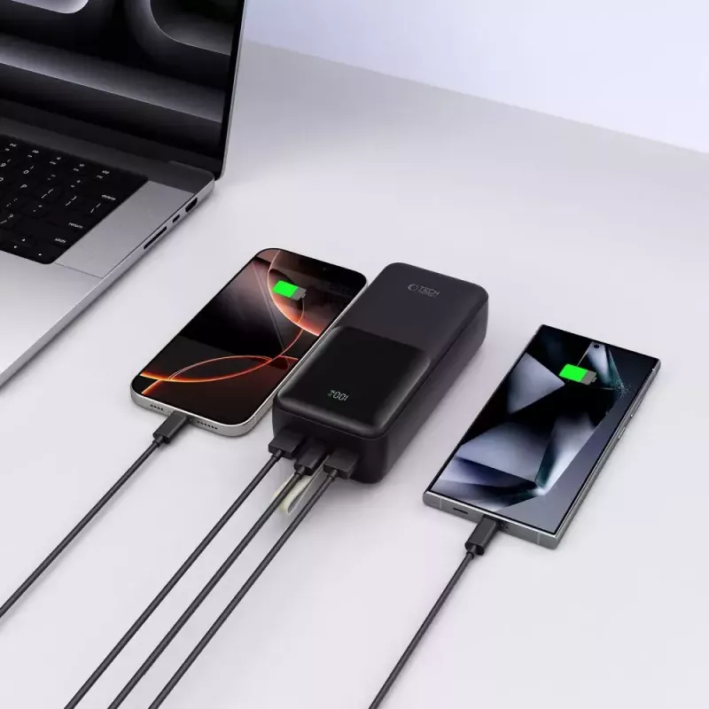 Prenosná powerbanka TECH-PROTECT PB03 30000mAh