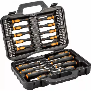 NEO Tools 04-211 sada skrutkovačov a bitov, 58 ks