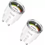 Smart zásuvka Nous A1Z 15A ZigBee 2 balenie – inteligentný adaptér do zásuvky, 15 A