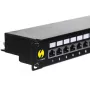 Patch panel NETRACK 104-03 19 palcov 24-port pre RJ45 sieťové kabeláž