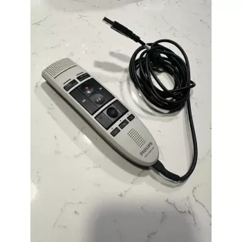 Mikrofón Philips SpeechMike USB LFH3200 čierny — stolný diktafón, USB pripojenie