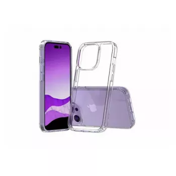 Smartphone kryt SCREENOR pre iPhone 15, transparentný TPU, vhodný pre 15,5 cm (6,1 palca) displej