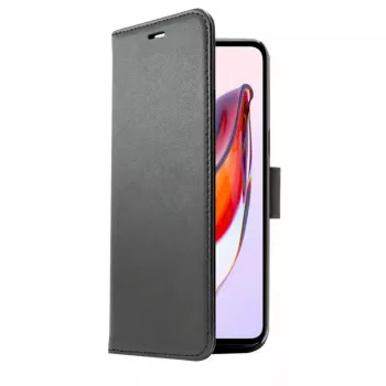 Peňaženkové puzdro SCREENOR pre iPhone 15, 6,1 palca (15,5 cm), čierne, 3 priehradky na karty, umelá koža+TPU