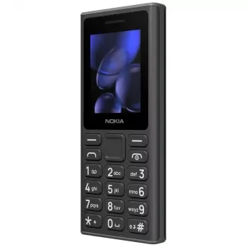 Mobilný telefón HMD Nokia 105 TA-1684 — jednoduchý feature telefón, Dual-SIM, fialový