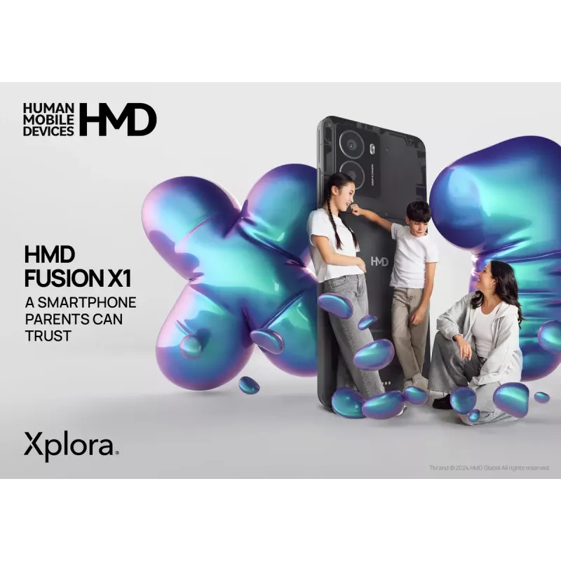 Smartphone HMD Fusion X1 DS TA-1672 5G 6 GB RAM 128 GB, 6,56 palca, čierny
