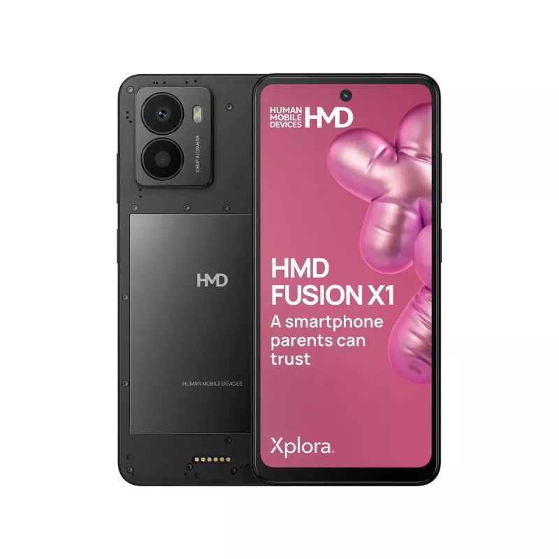 Smartphone HMD Fusion X1 DS TA-1672 5G 6 GB RAM 128 GB, 6,56 palca, čierny