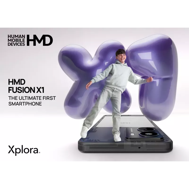 Smartphone HMD Fusion X1 DS TA-1672 5G 6 GB RAM 128 GB, 6,56 palca, čierny