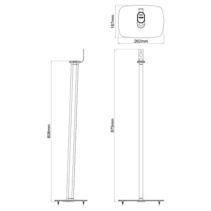 Stojan na reproduktor podstavec Flexson FLXS1FS2021EU