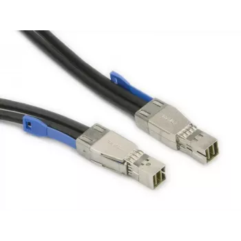 Externý MiniSAS-HD kábel Supermicro CBL-SAST-0573, 1 m, MiniSAS–MiniSAS, čierny