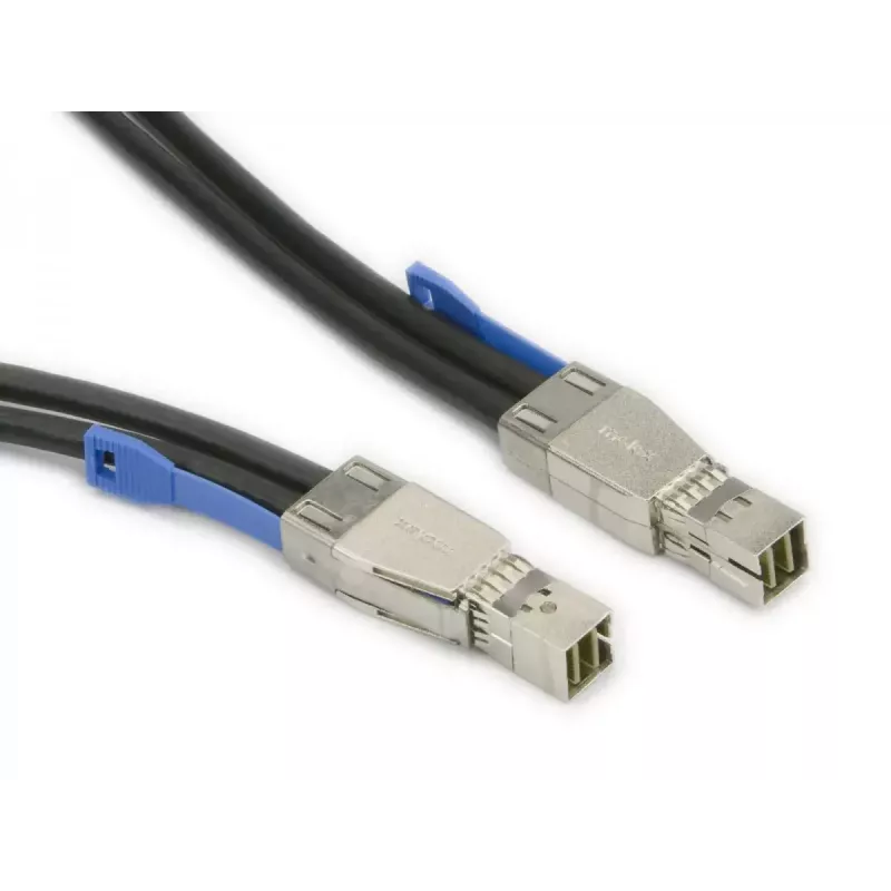 Externý MiniSAS-HD kábel Supermicro CBL-SAST-0573, 1 m, MiniSAS–MiniSAS, čierny