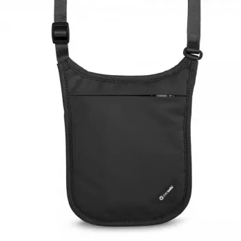 Coversafe V75 taška na krk Pacsafe čierna polyester