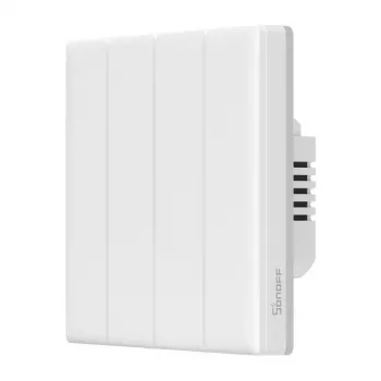 Nástenný inteligentný WLAN dotykový vypínač Sonoff T5 4C 4-kanálový (T5-4C-86)