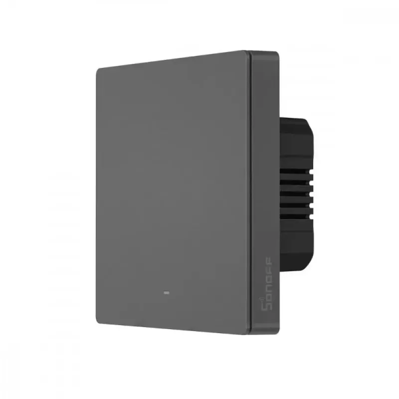 Inteligentný vypínač Sonoff M5-1C-86 čierny káblový polykarbonát 10A 2200W