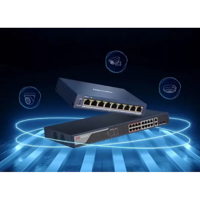Nespravovaný switch Hikvision DS-3E0105-O 5-portový Fast Ethernet 10/100