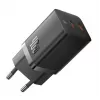 Nástenná nabíjačka Baseus GaN5 40 W, 2x USB-C (čierna)