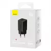 Nástenná nabíjačka Baseus GaN5 40 W, 2x USB-C (čierna)