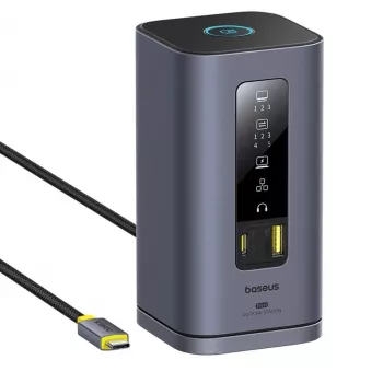 Dokovacia stanica Baseus Spacemate Series 11-in-1 pre Mac, sivá