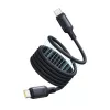 USB-C na USB-C kábel Baseus PicoGo 1 m, čierny, prenos dát až 0,48 Gbit/s