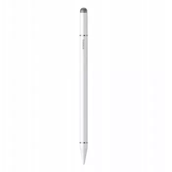 Stylus Baseus Smooth Writing III 3-in-1 magnetická verzia – pasívny, biela