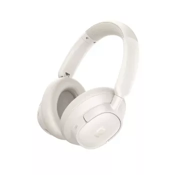Bezdrôtové slúchadlá s potlačením hluku Baseus BH1 NC — Bluetooth 6.0, biela