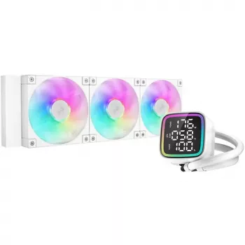 CPU kvapalinový chladič DeepCool LD360 biely s 360-mm radiátorom