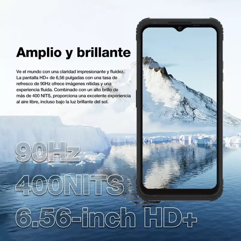 Smartphone AGM H Max 4G, odolný, 8 GB RAM 256 GB, IP68, IP69K, MIL-STD-810H