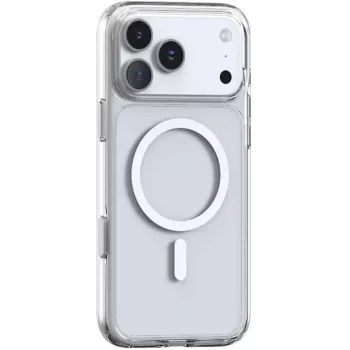 Priehľadné ochranné puzdro Torras Guardian-Magnetic Series pre iPhone 17 Pro – kompatibilné s MagSafe, transparentné