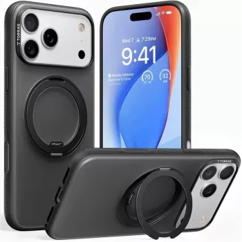 Ochranné puzdro Fitness Series od Torras pre iPhone 17 Pro Max – čierne, model X00FX2432