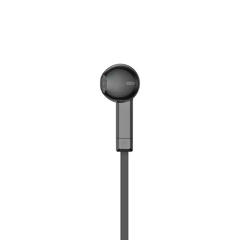 Káblové in-ear slúchadlá HAVIT E336C — 1,2 m kábel, čierne