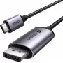 Kábel USB-C na DisplayPort UGREEN 3 m čierny — video adaptérový kábel pre USB-C zariadenia na DP monitory