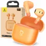 In-ear True Wireless slúchadlá Baseus Bass BS2 Lite TWS – oranžové, stereo zvuk, kompaktné nabíjacie puzdro