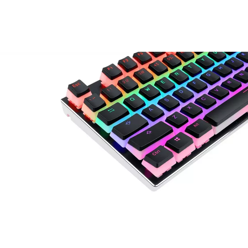 Sada mechanických klávesových krytiek REDRAGON A130 PBT Doubleshot — čierna