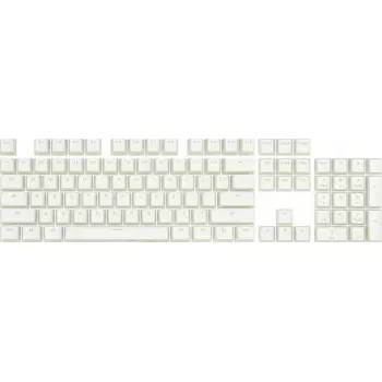 Keycap-Set REDRAGON A130 PBT Doubleshot White — náhradné klávesy, PBT materiál, Doubleshot popis