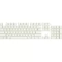 Keycap-Set REDRAGON A130 PBT Doubleshot White — náhradné klávesy, PBT materiál, Doubleshot popis