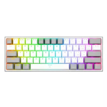 Redragon K617 Fizz RGB 60% drôtová mechanická herná klávesnica, čierna