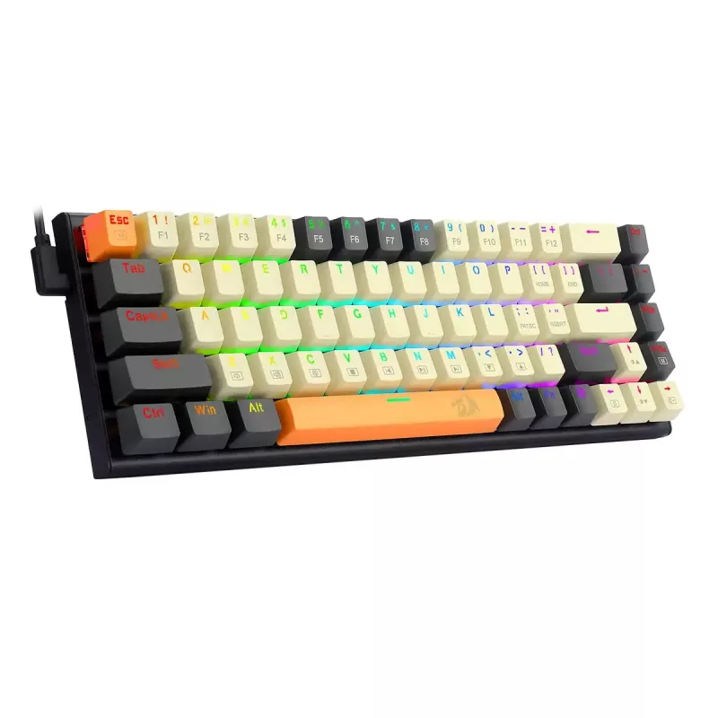 Klávesnica REDRAGON K633CGO-RGB Ryze Mechanical Wired USB čierna biela