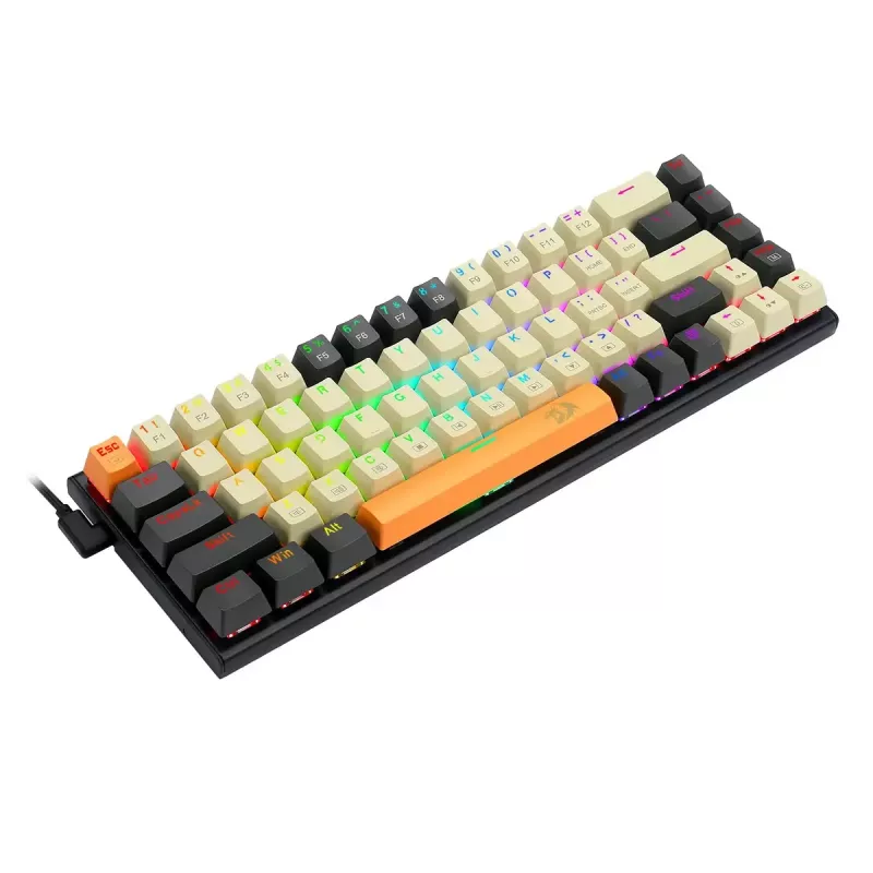 Klávesnica REDRAGON K633CGO-RGB Ryze Mechanical Wired USB čierna biela
